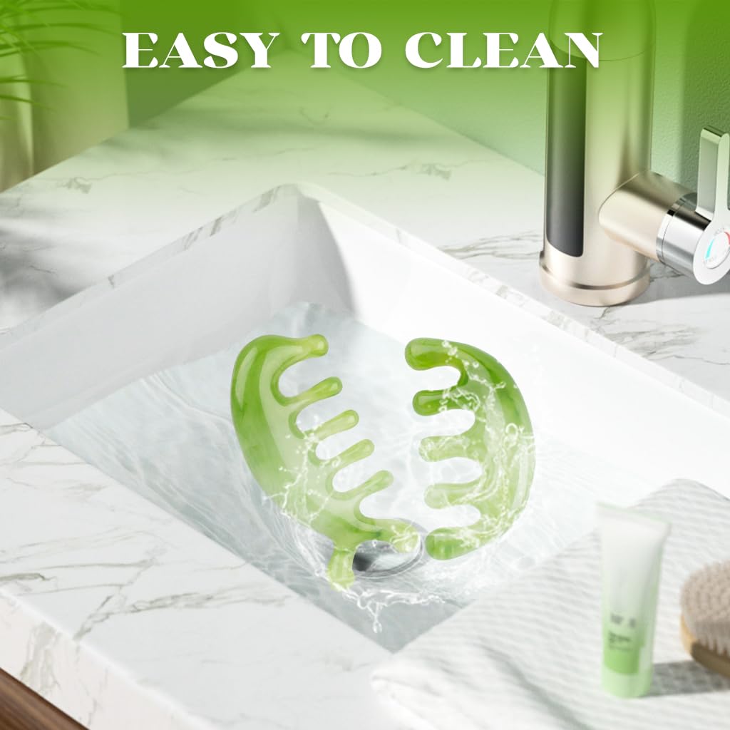 MAYCREATE 2pcs Massage Combs, Scalp Massager Guasha Comb, Handheld Head Massage Tool, Multi-Use Meridians Massager for Head Caring, Relaxation, Physical Therapy, Acupoint Treatment MAYCREATE 2pcs Massage Combs, Scalp Massager Guasha Comb, Handheld Head Massage Tool, Multi-Use Meridians Massager for Head Caring, Relaxation, Physical Therapy, Acupoint Treatment